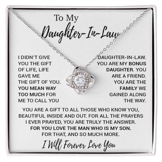 To My Daughter-In-Law Necklace, Gift For Daughter In Law, Daughter In Law Gift 18_10