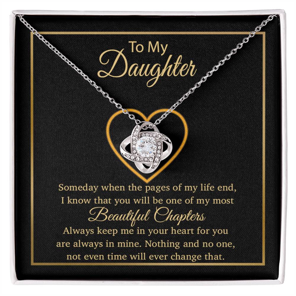 To My Daughter Necklace, Gift For Daughter From Dad, Daughter Father Necklace 30_11