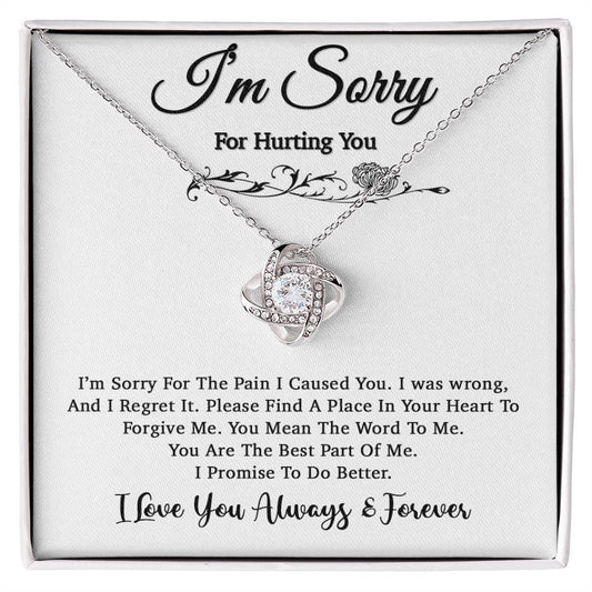 I_m Sorry Necklace, Apology Gift For Wife, Girlfriend, Forgiveness Jewelry 5_5