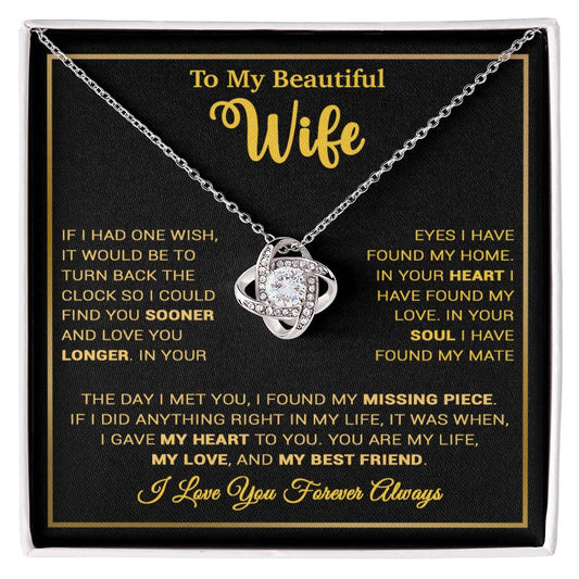 To My Wife Necklace, Gift For Wife, Anniversary Gift For Wife, Christmas Gift 27_9