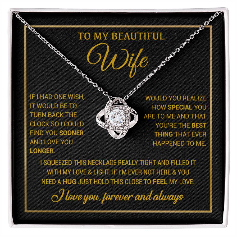 To My Wife Necklace, Christmas Gifts For Women, Anniversary Gift For Wife 19_11