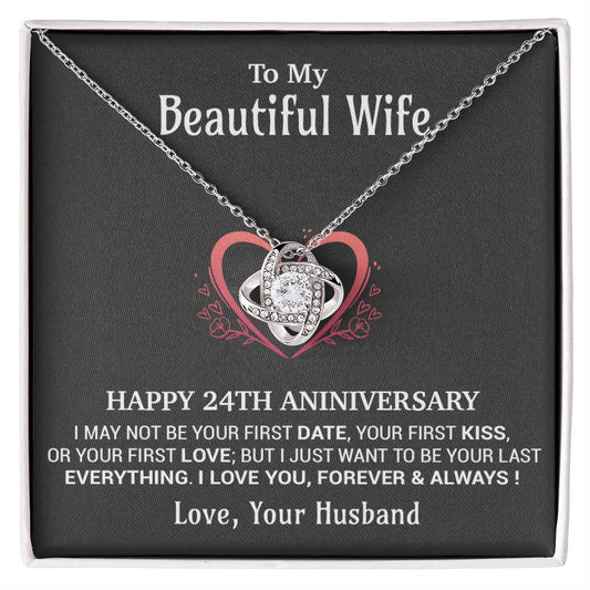 24th Anniversary Gift For Wife, 24 Year Anniversary Gifts, 24th Wedding Anniversary Gift Ideas_Blue 25_10