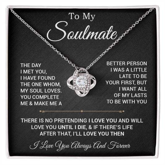 To My Soulmate Necklace, Valentines Day Gift, Gift For Wife, Anniversary Gift 28_2