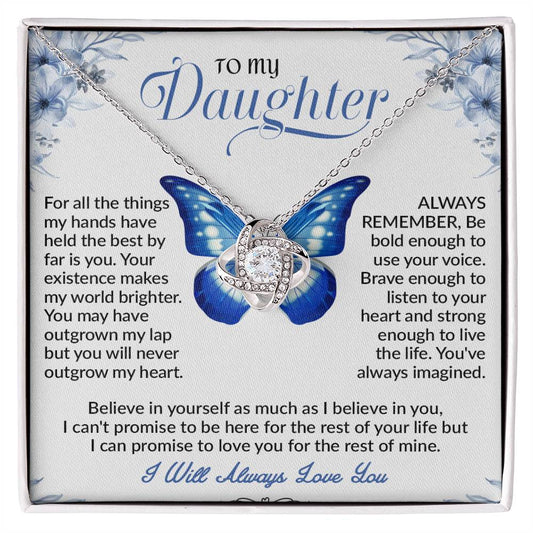 To My Daughter Necklace, Daughter Father Necklace, Daughter Gifts from Dad 10_12