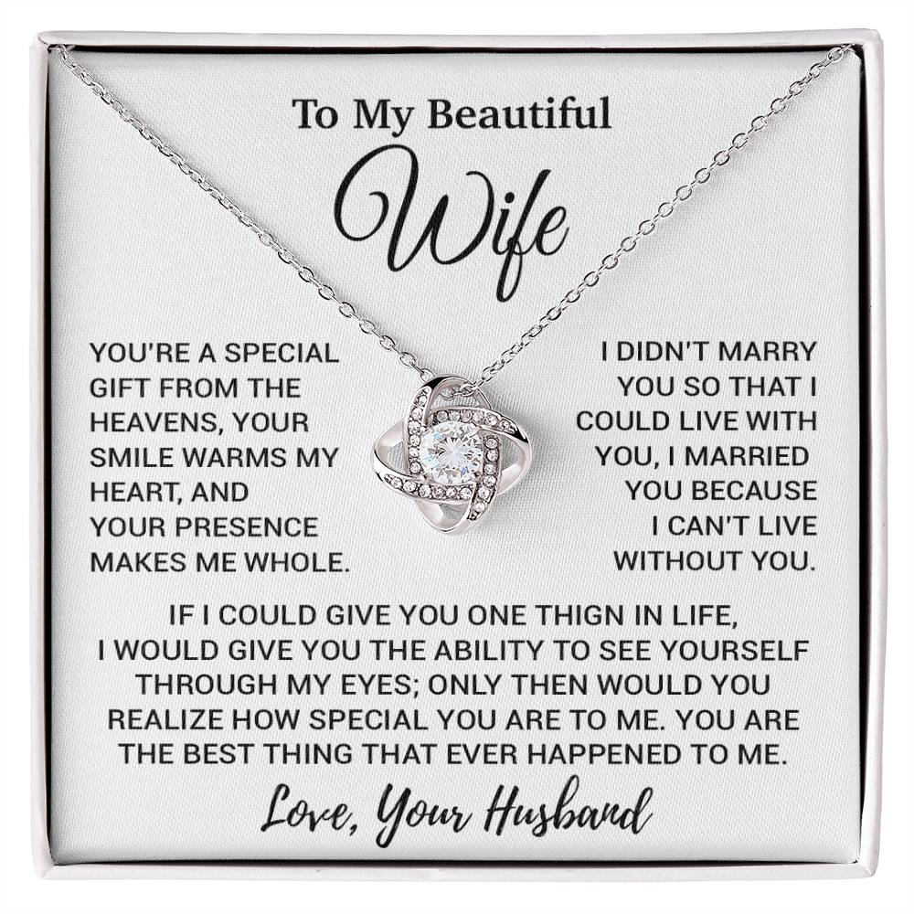 To My Wife Necklace, Christmas Gifts For Women, Anniversary Gift For Wife 1_8