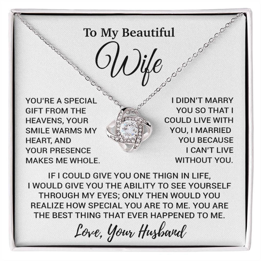 To My Wife Necklace, Christmas Gifts For Women, Anniversary Gift For Wife 1_8