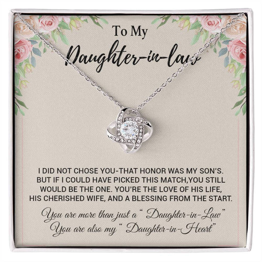 To My Daughter-In-Law Necklace, Gift For Daughter In Law, Daughter In Law Gift 8_11