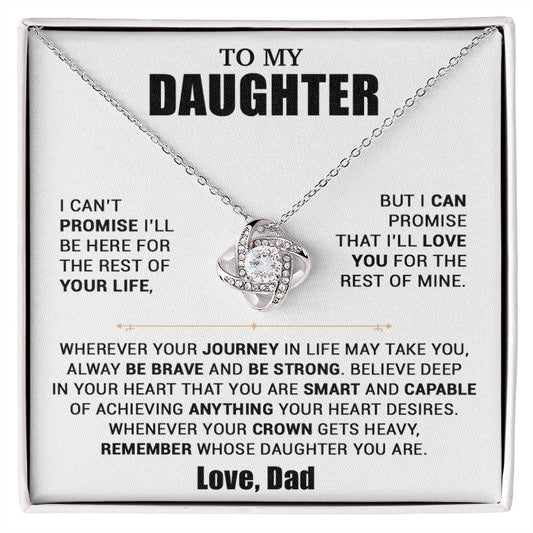To My Daughter Necklace, Gift for Daughter from Dad, Daughter Father Necklace 11_10