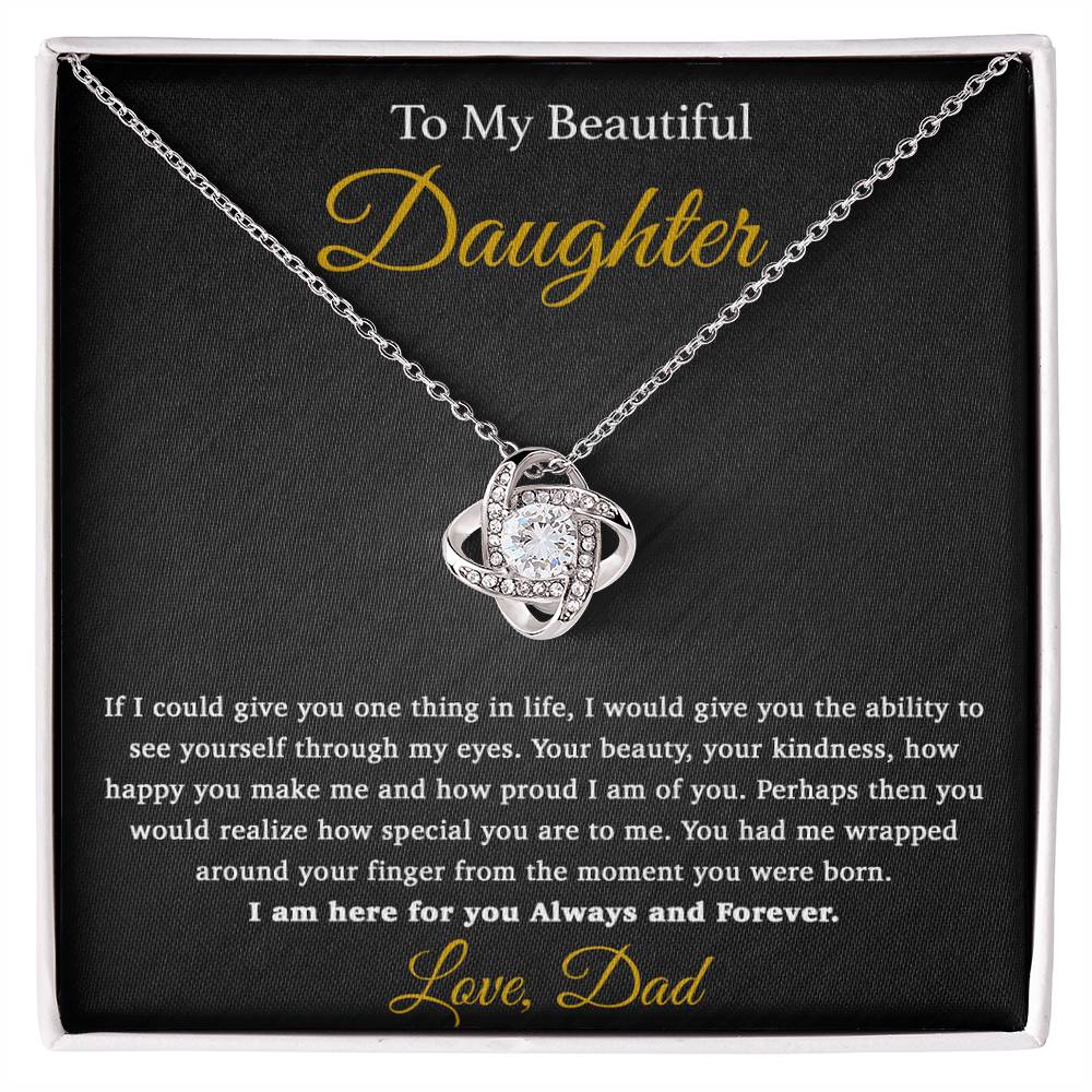 To My Daughter Necklace, Daughter Father Necklace, Daughter Gift From Dad 11_3