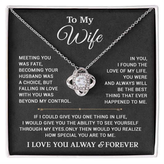 To My Wife Necklace, Gift For Wife, Anniversary Gift,Christmas Gift 7_10