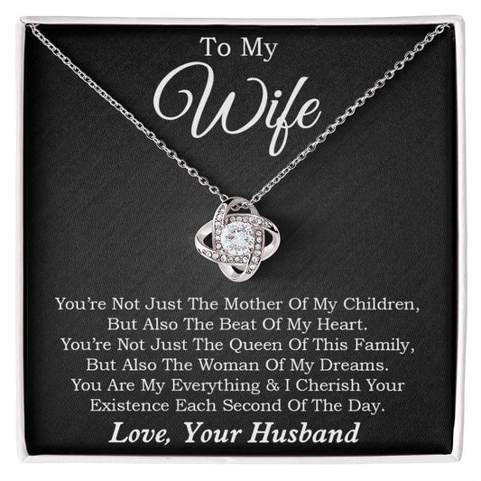 To My Wife Necklace, Mother's Day Gift from Husband, Wife Birthday Gift 23_2