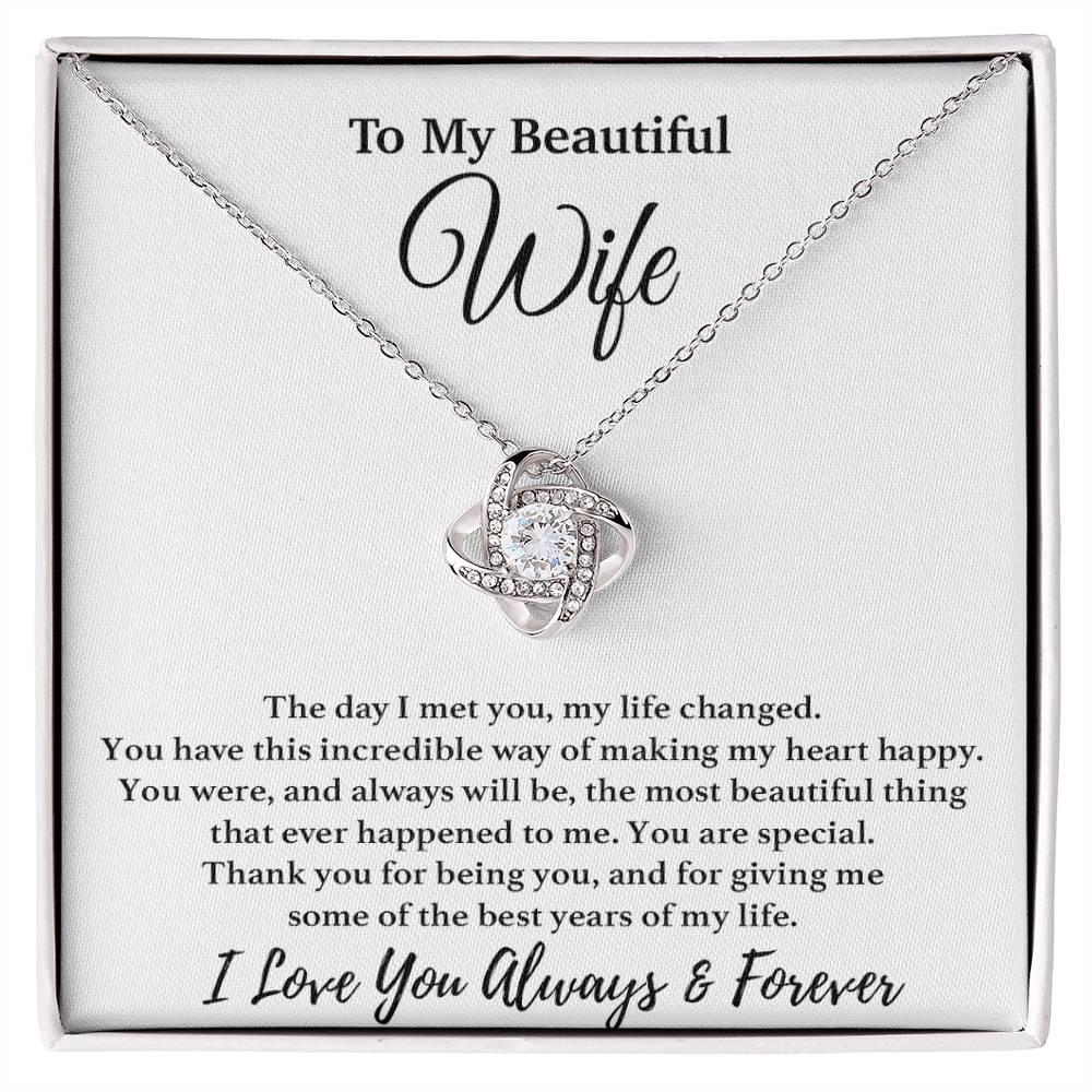 To My Wife Necklace, Gift From Husband, Anniversary Jewelry Gifts Wife 1_10