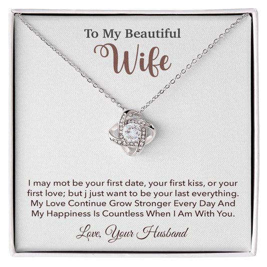 To My Wife Necklace, Wife Gift From Husband, Wife Husband Necklace, Christmas Gift 5_10