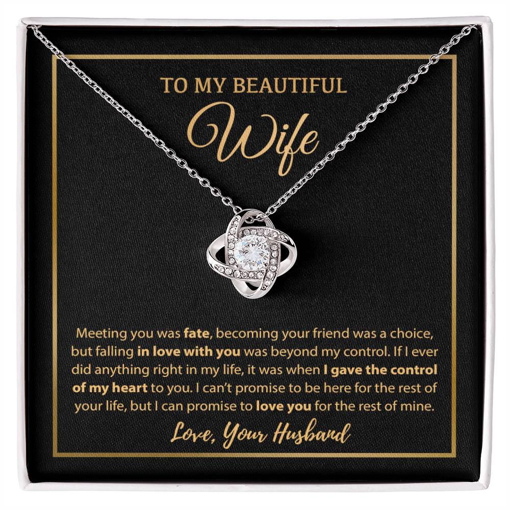 To My Wife Necklace, Christmas Gifts For Women, Anniversary Gift For Wife 16_12