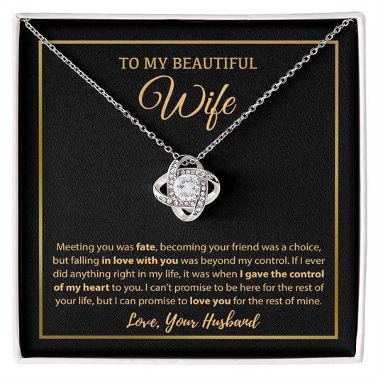To My Wife Necklace, Christmas Gifts For Women, Anniversary Gift For Wife 16_12