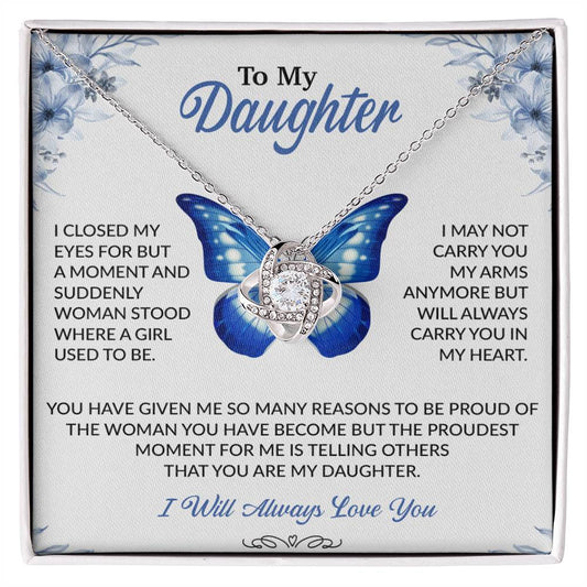 To My Daughter Necklace, Gift for Daughter from Dad, Daughter Father Necklace 10_12