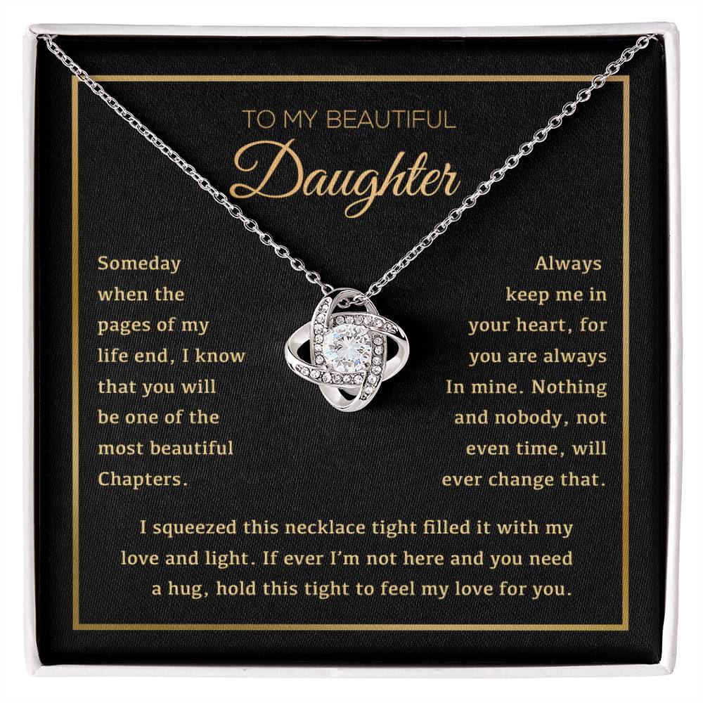 To My Daughter Necklace, Daughter Gift from Dad, Mom, Daughter Birthday Gift, Christmas Gift for Her 14_1