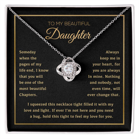 To My Daughter Necklace, Daughter Gift from Dad, Mom, Daughter Birthday Gift, Christmas Gift for Her 14_1