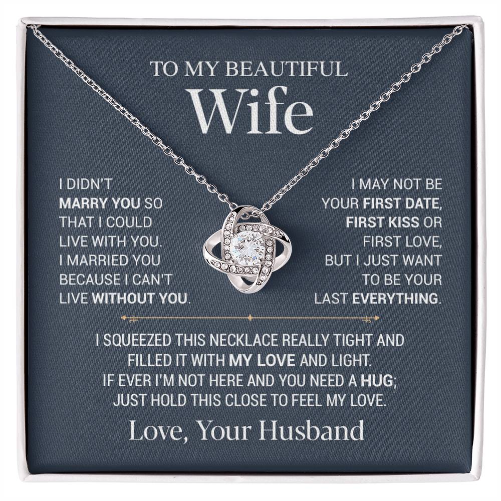 To My Wife Necklace, Christmas Gifts For Women, Anniversary Gift For Wife 23_11