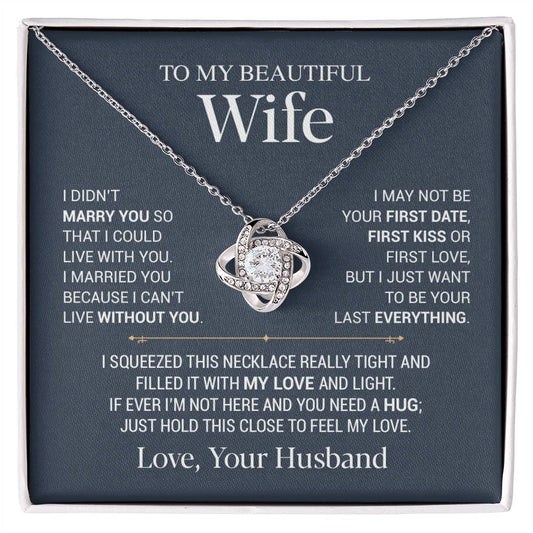 To My Wife Necklace, Christmas Gifts For Women, Anniversary Gift For Wife 23_11