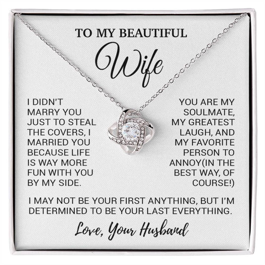 To My Wife Necklace, Christmas Gifts For Women, Anniversary Gift For Wife 24_10