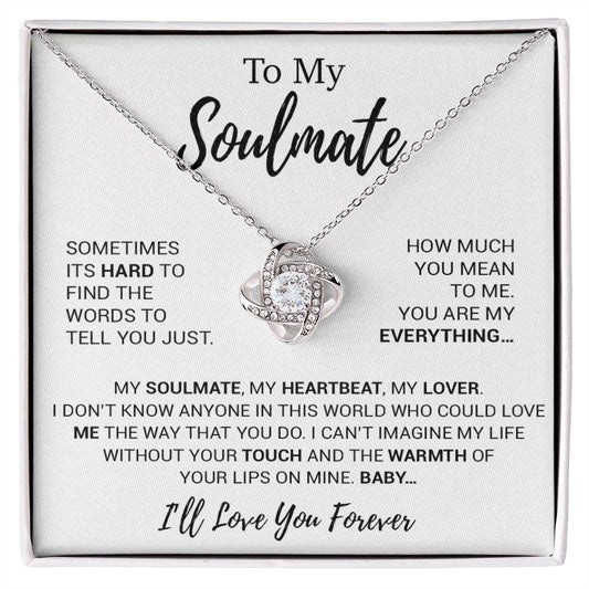 To My Soulmate Necklace, Soulmate Gift, Soulmate Jewelry Anniversary 16_8
