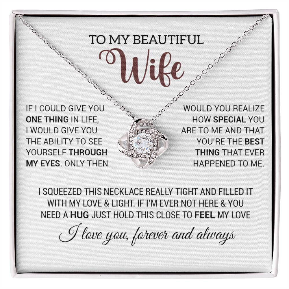 To My Wife Necklace, Gift For Wife, Anniversary Gift For Wife, Christmas Gift 26_9
