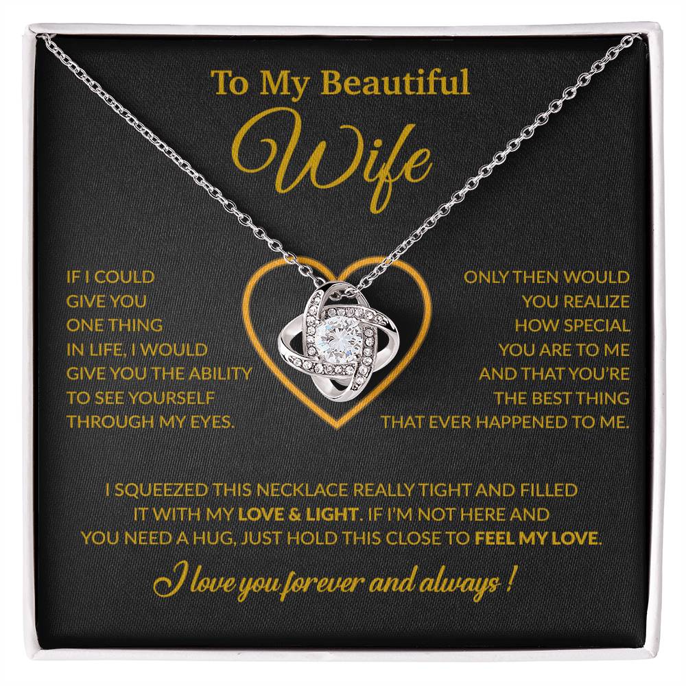 To My Wife Necklace, Christmas Gifts For Women, Anniversary Gift For Wife 16_12_2025_Gold
