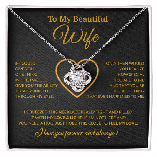 To My Wife Necklace, Christmas Gifts For Women, Anniversary Gift For Wife 16_12_2025_Gold