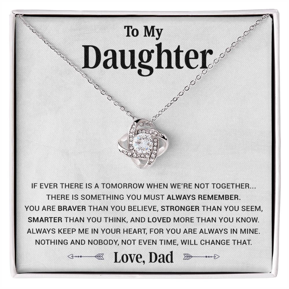 To My Daughter Necklace, Daughter Father Necklace, Daughter Gift from Dad 13_4