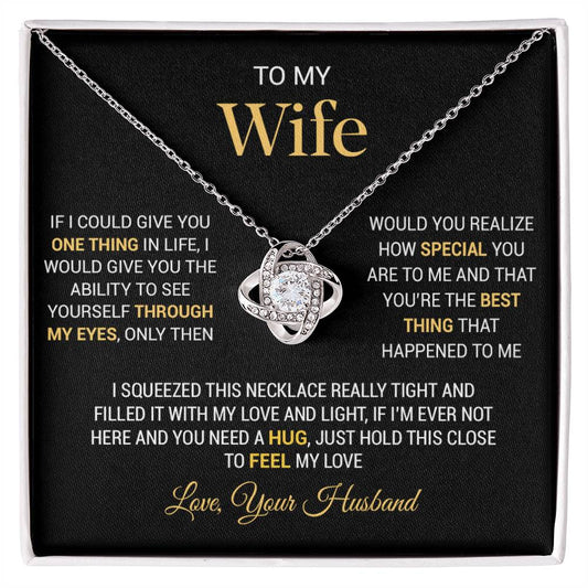 To My Wife Necklace, Gift For Wife, Anniversary Gift For Wife, Christmas Gift 20_11