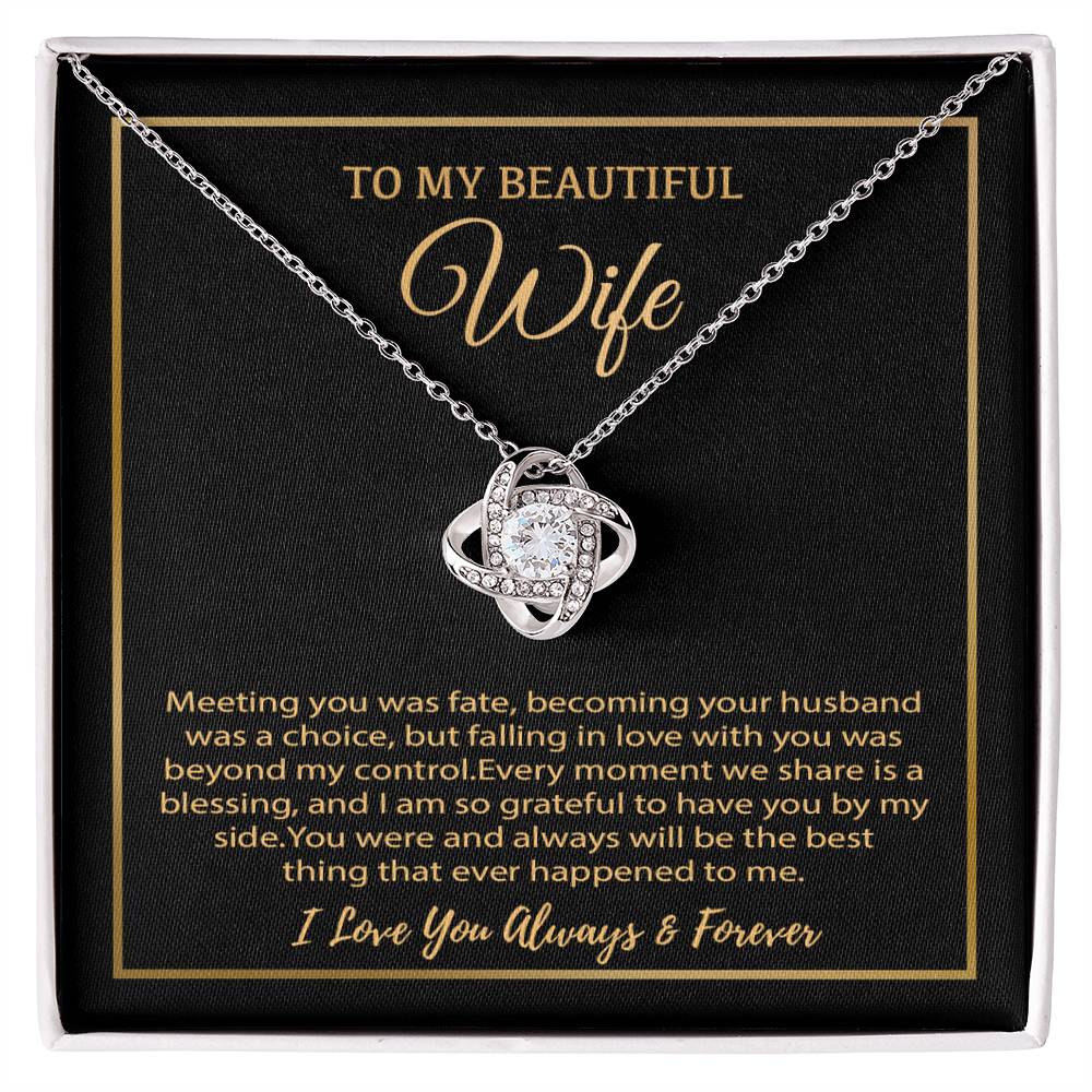 To My Wife Necklace, Christmas Gifts For Women, Anniversary Gift For Wife 19_12