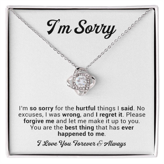 I_m Sorry Gift For Wife Necklace, Sorry Gift for Girlfriend, Forgiveness Gift For Her 2_11