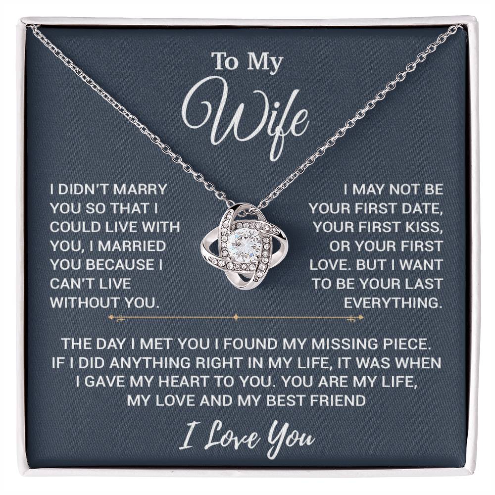To My Wife Necklace, Christmas Gifts For Women, Anniversary Gift For Wife 16_11