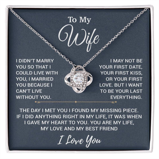 To My Wife Necklace, Christmas Gifts For Women, Anniversary Gift For Wife 16_11