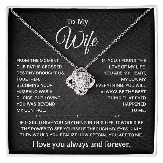 To My Wife Necklace, Christmas Gifts For Women, Anniversary Gift For Wife 25_2