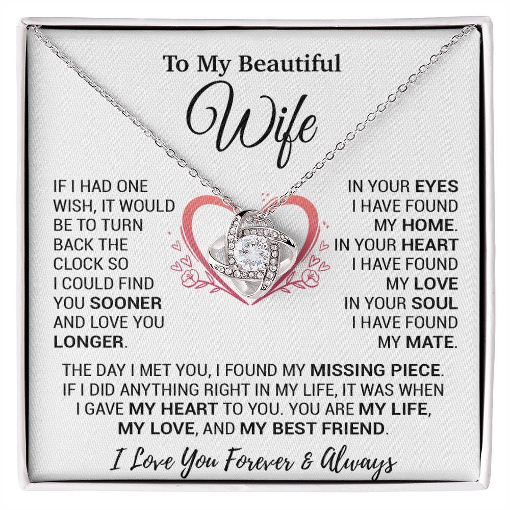 To My Wife Necklace, Christmas Gifts For Women, Anniversary Gift For Wife 12_11