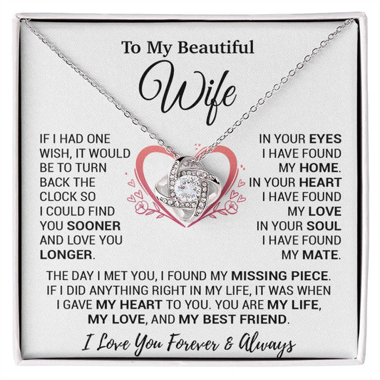 To My Wife Necklace, Christmas Gifts For Women, Anniversary Gift For Wife 12_11