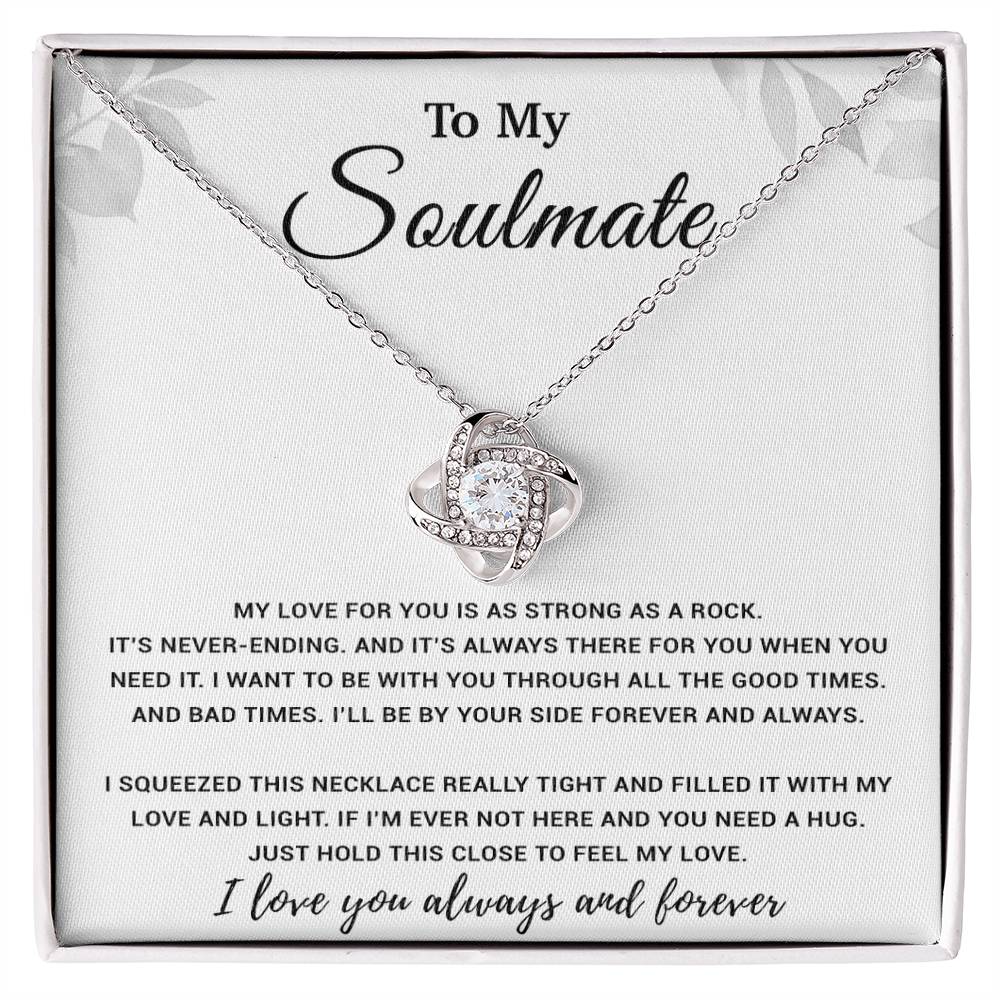 To My Soulmate Necklace Gift For Wife Girlfriend Birthday Anniversary Christmas 6_1