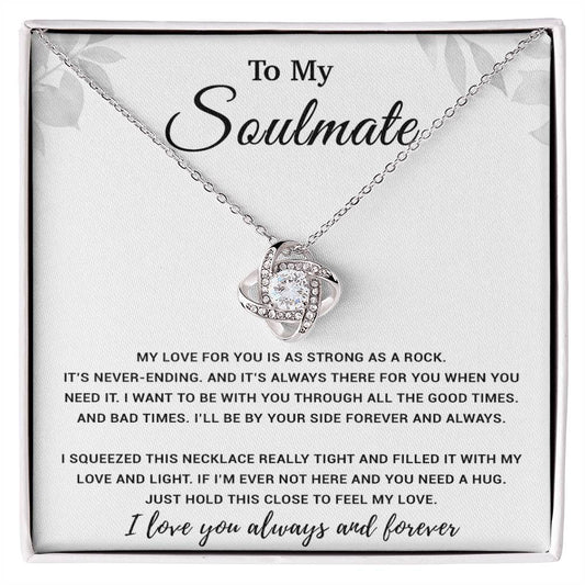 To My Soulmate Necklace Gift For Wife Girlfriend Birthday Anniversary Christmas 6_1