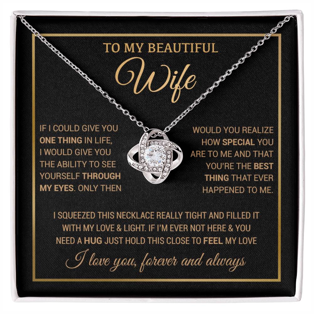To My Wife Necklace, Christmas Gifts For Women, Anniversary Gift For Wife 5_11