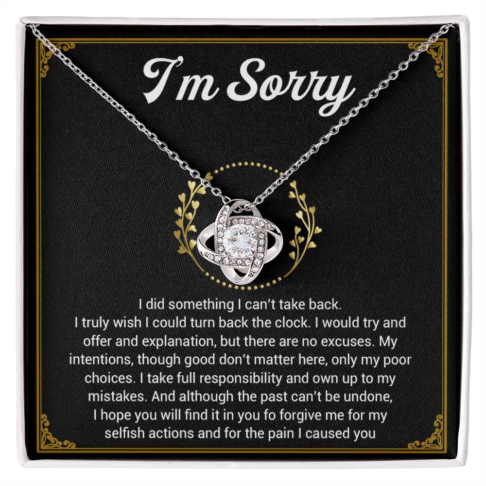 I_m Sorry Necklace Gifts, Apology Gifts For Her, Forgiveness Gift, Wife Gift 1_11