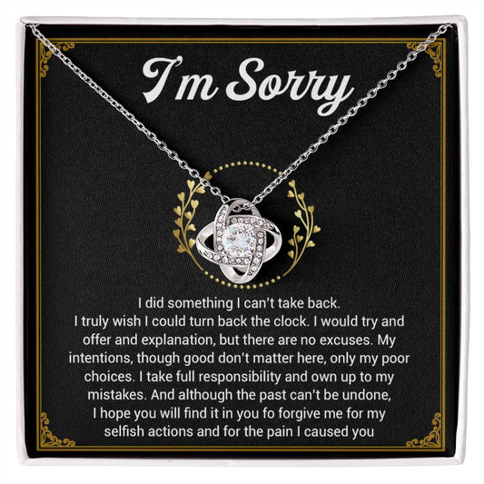I_m Sorry Necklace Gifts, Apology Gifts For Her, Forgiveness Gift, Wife Gift 1_11
