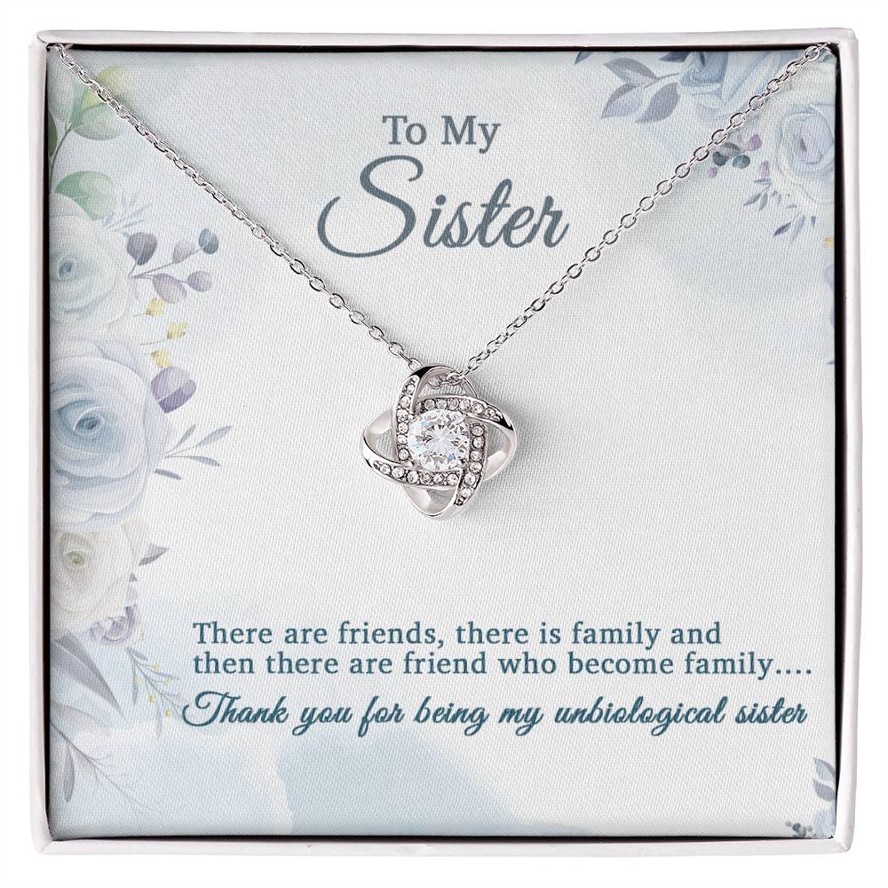 To My Sister Necklace, Brother to Sister, Birthday gift For Sister from Brother 12_6