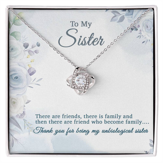 To My Sister Necklace, Brother to Sister, Birthday gift For Sister from Brother 12_6