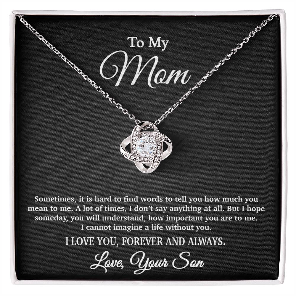 To My Mom Necklace, Gift From Son For Birthday, Mother_s Day Gift 5_4