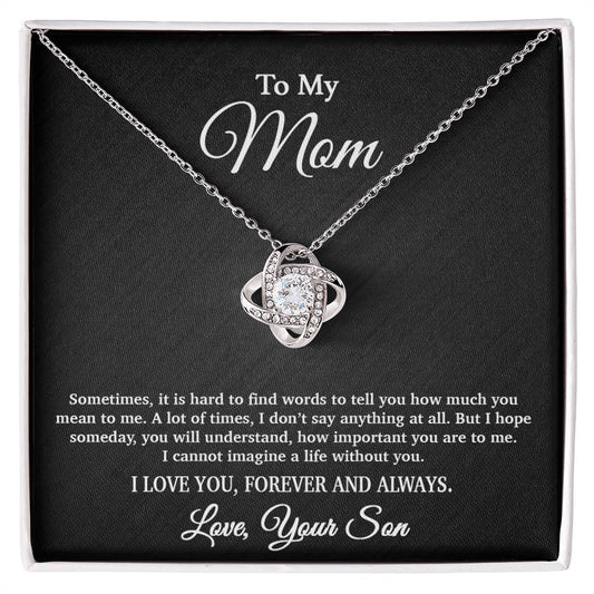 To My Mom Necklace, Gift From Son For Birthday, Mother_s Day Gift 5_4