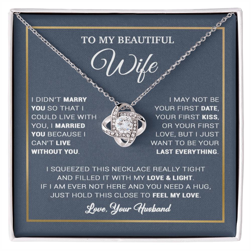 To My Wife Necklace, Gift For Wife, Anniversary Gift For Wife, Christmas Gift 13_12