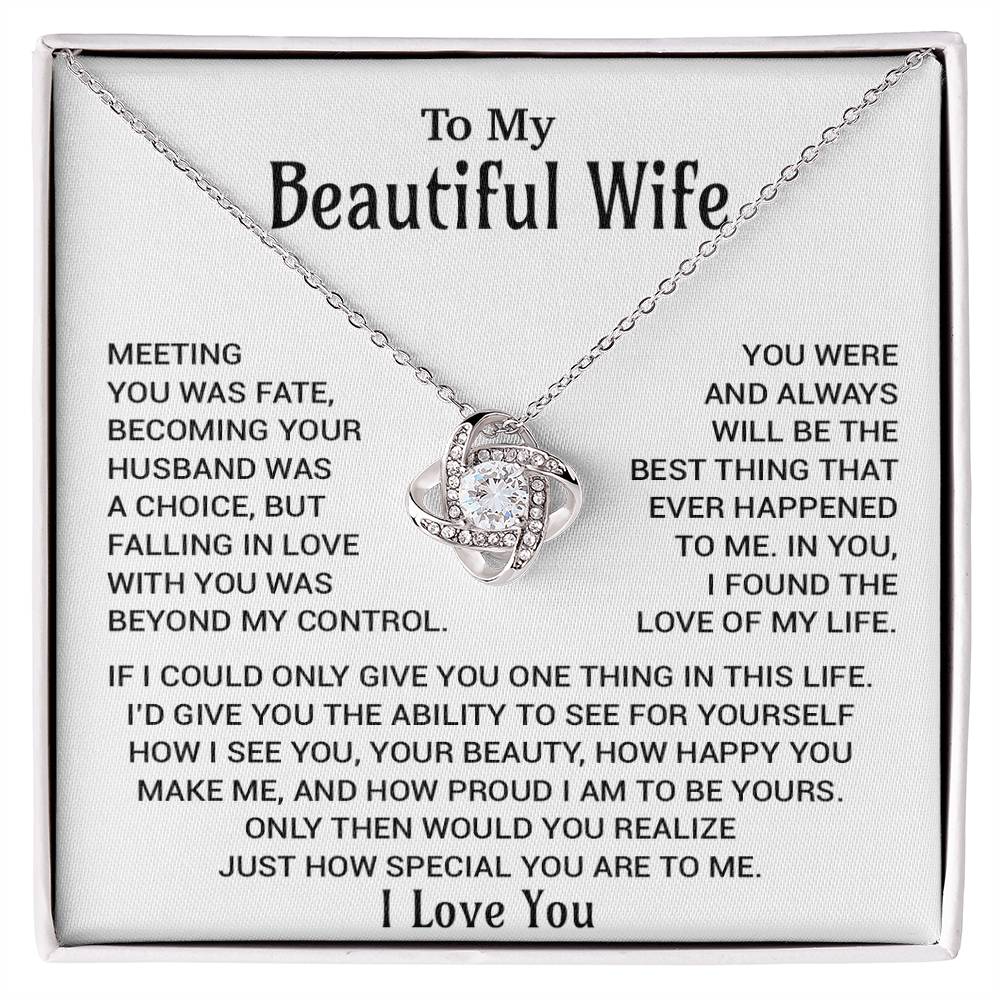 To My Wife Necklace, Christmas Gifts For Women, Anniversary Gift For Wife 26_10