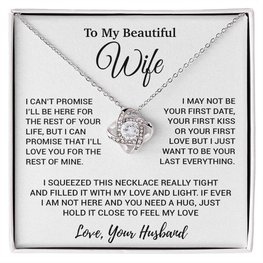 To My Wife Necklace, Christmas Gifts For Women, Anniversary Gift For Wife 2_8
